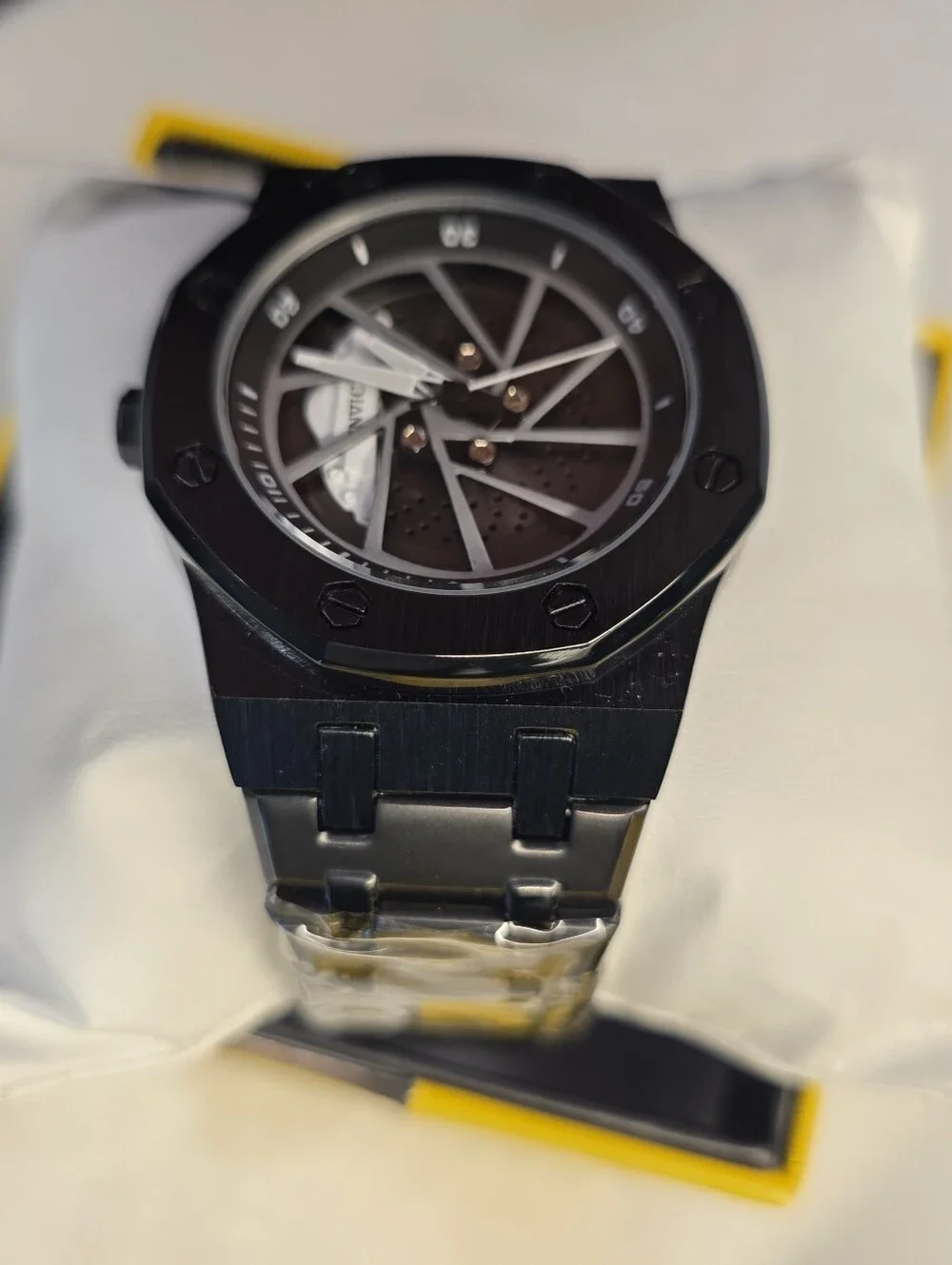 331.  Invicta Speedway Rim Men's Watch - 42mm, Black (70037)
